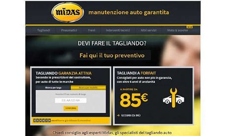midas tagliando.